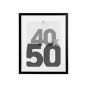 [121160A ZEN16] Cadre photo noir Eva 40x50 