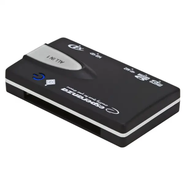 All-in-one USB card reader