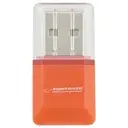 [EA134O ZEN17] Orange USB micro SD card reader