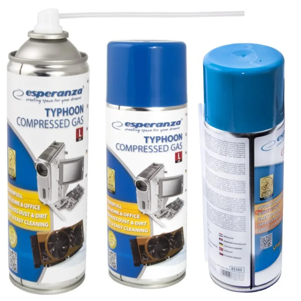 [ES103 ZEN18] COMPRESSED AIR GAS WITH TUBE 400ML