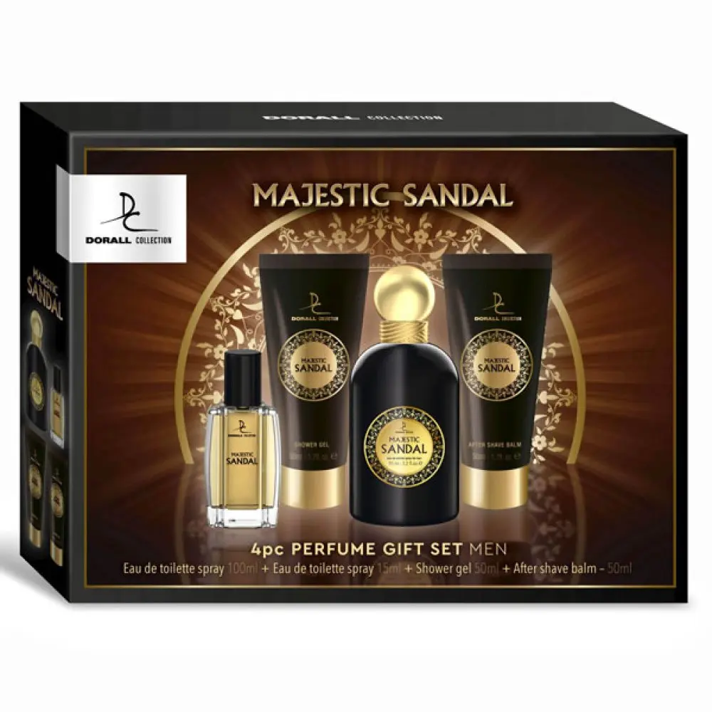 Majestic Sandal unisex gift set by Dorall, 4 pieces