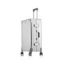 Aluminum Suitcase Tin Goose © Color 1805 Silver (20")