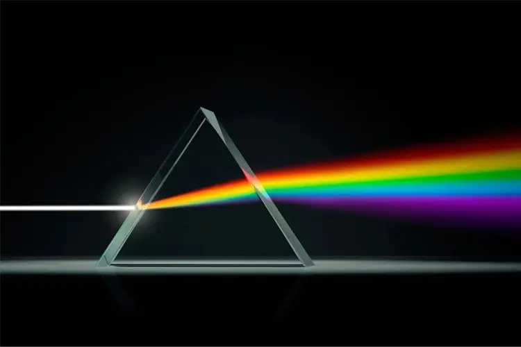 Prisme de verre, jeu physique