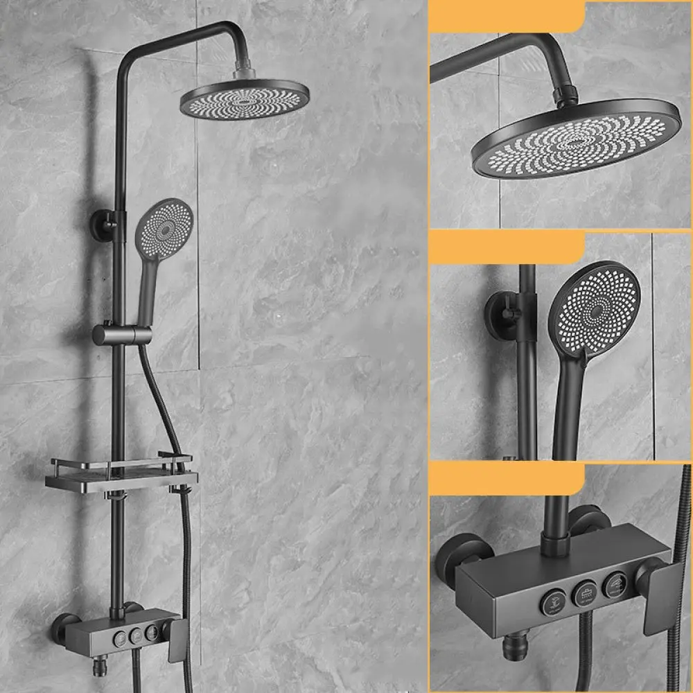 [holm7322 ZEN23] Luxury complete shower system with 3 modes