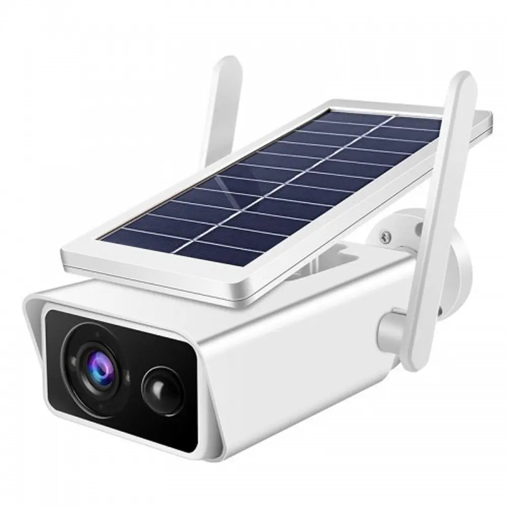 Solar powered smart wifi ip camera