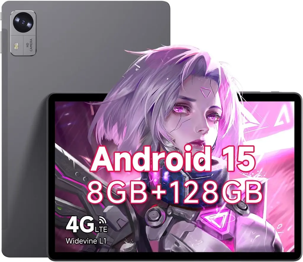 CHUWI Hi10 XPro 10.1'' Android 15 Tablet, 8+128GB, 4G LTE