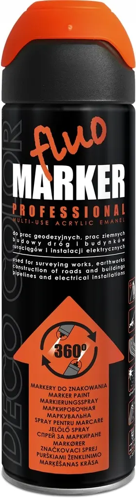 Vernis FLUO MARKER - marquage 500ml orange