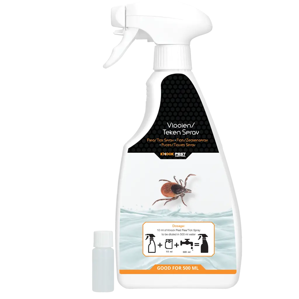 Spray anti-puces/tiques Knock Pest - 500 ml