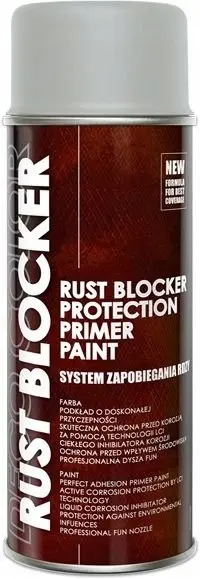 Anti-rust spray paint 400ml RUST BLOCKER 7035 gray