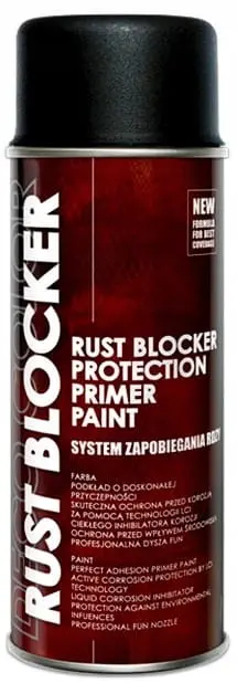 Spray vernis antirouille RUST BLOCKER Gris 7011 400ml
