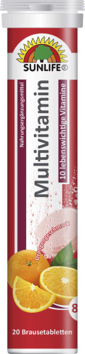 Sunlife Comprimes effervescent multivitamin 20s