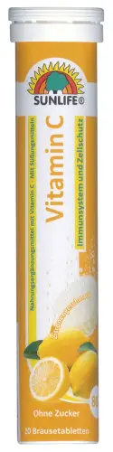 [2229611-5 ZEN24] Sunlife Vitamin C 20s effervescent tablets