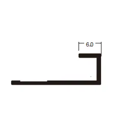 [BINDINGLINE5*3000mm] 3m Aluminum Finishing Rod