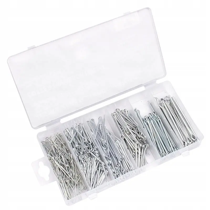 Jeu de goupilles fendues 555 pcs