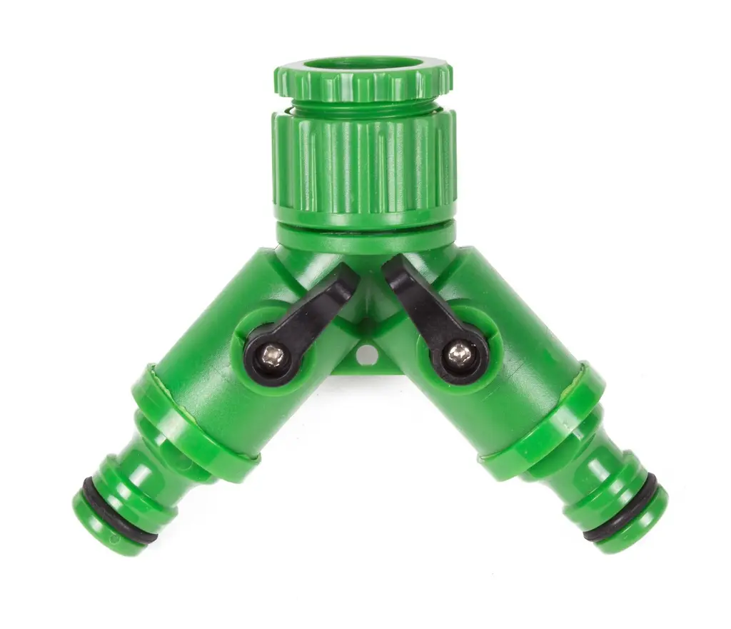 Quick connector for 2-way hose 1/2" -3/4"