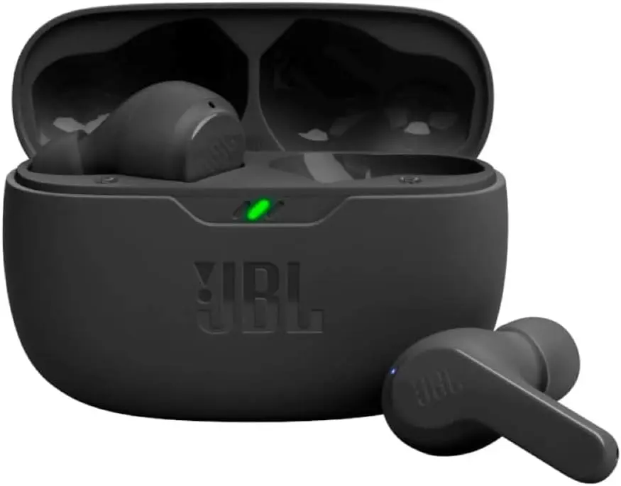 JBL Vibe Beam 2 - wireless earbuds with deep bass, charging case