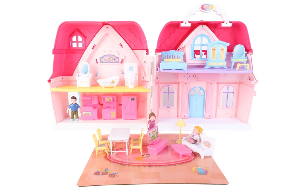 PORTABLE DOLLHOUSE + LIGHT