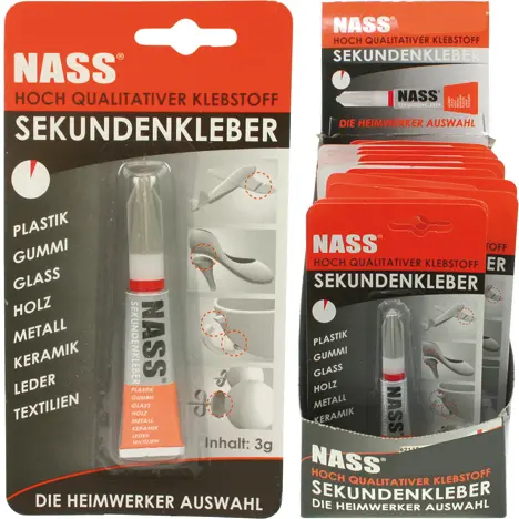 [62119 ZEN26] Superglue 3g Card 24 pieces in Display