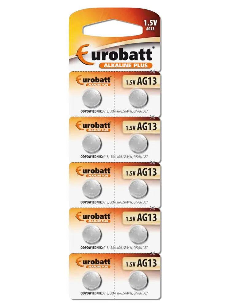 Batterie Alkaline Batteries Eurobatt AG13 - BP10