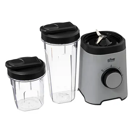 Blender + 2 Bottles 300ml / 600ml 5Five