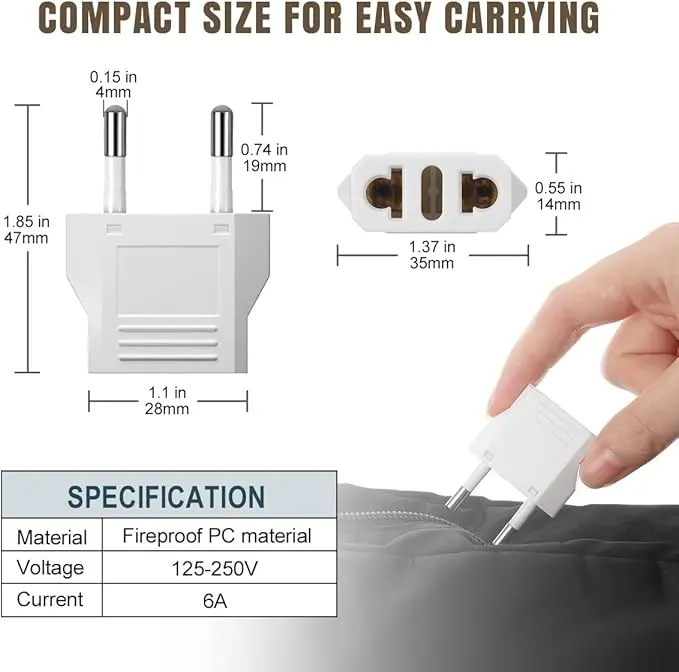 ADAPTATEUR US VERS EU