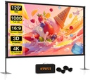 STWUI Ecran de projecteur exterieur avec support 120 pouces
