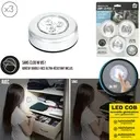 [LA10443 ZEN28] Lampe led push x3