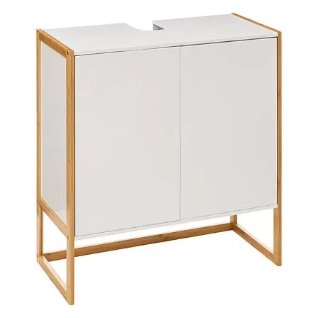 [174889A ZEN28] Natureo white sink unit, white