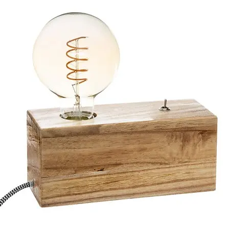 Lampe socle Tibu naturel 