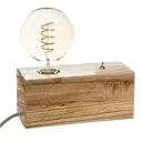 [167564 ZEN28] Natural Tibu base lamp