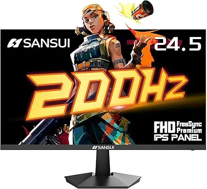 Sansui 24.5 inch 200hz screen