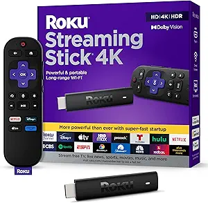 Roku Streaming Stick 4K with Dolby Vision and HDR10+