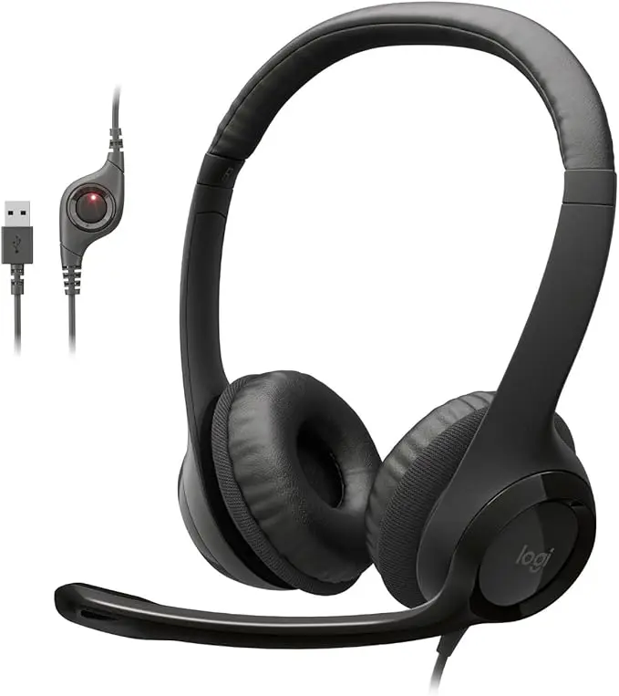 [H390] Logitech H390 Headset with Microphone