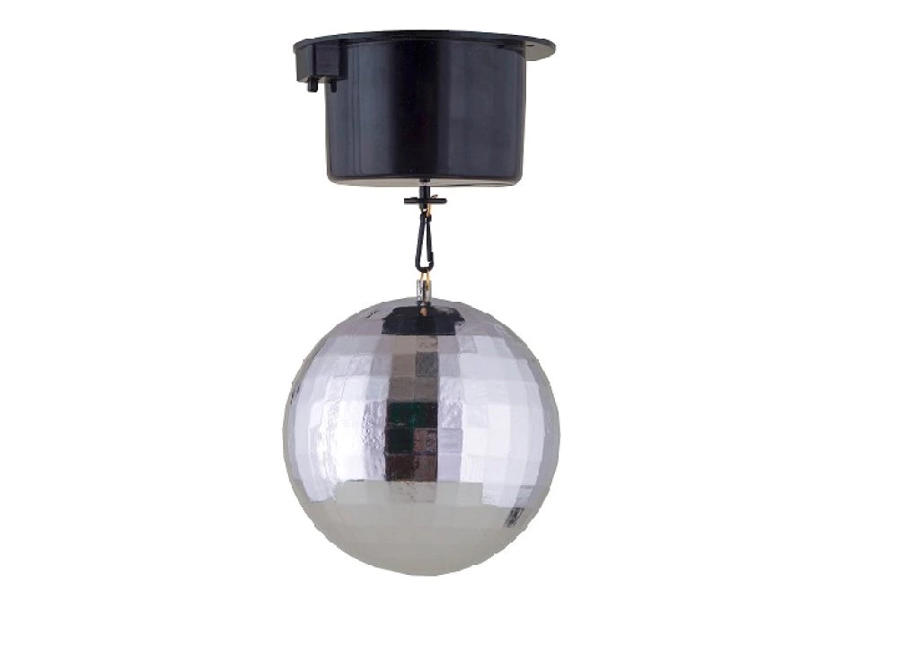 [64098 ZEN31] Disco Ball avec moteur rotatif – 12 cm