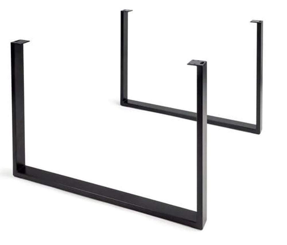 Pieds de meuble pour table basse / commode – Noir
