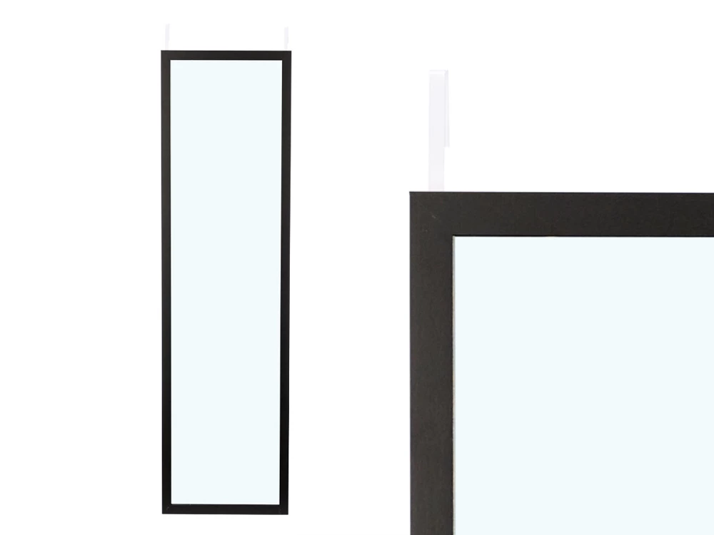 [10827 ZEN2901] Black mirror holder 30x120 cm