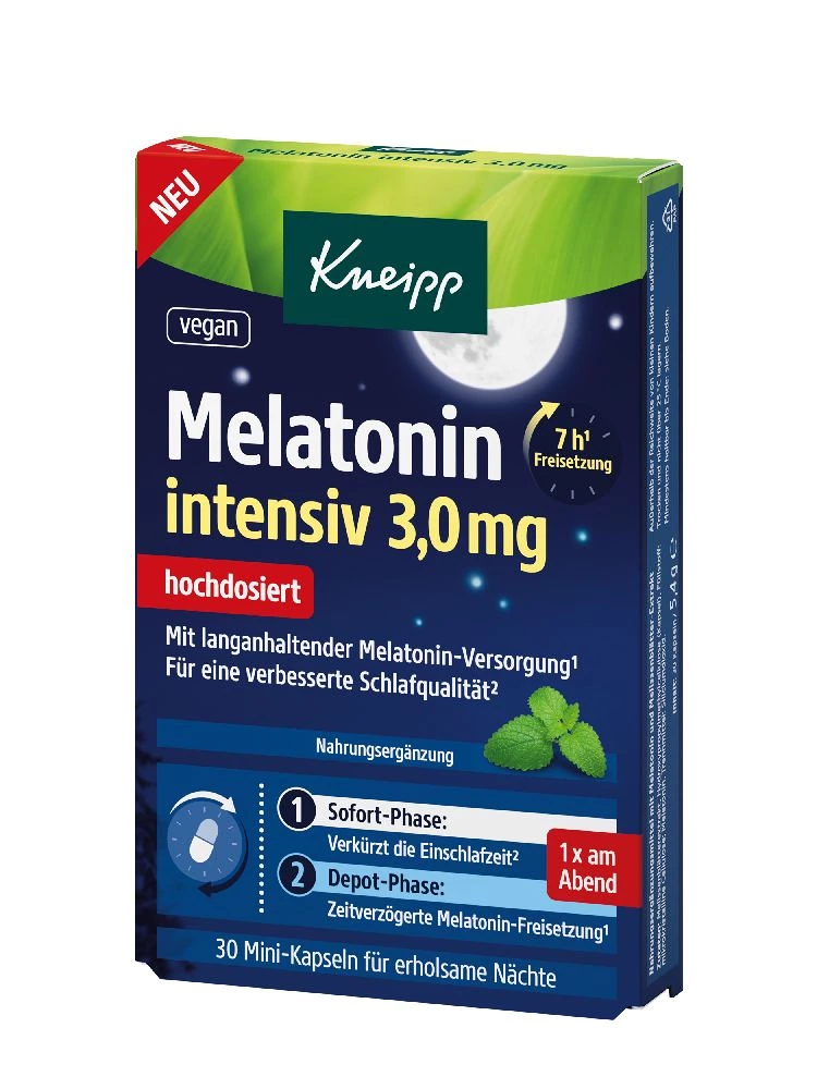[9527697 ZEN2901] Kneipp Melatonin infusion 3 mg, 16 g (30 capsules)