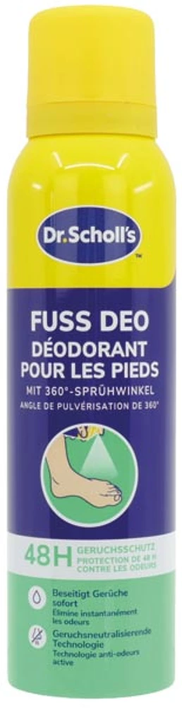 Scholl déodorant chaussures extra frais 150 ml