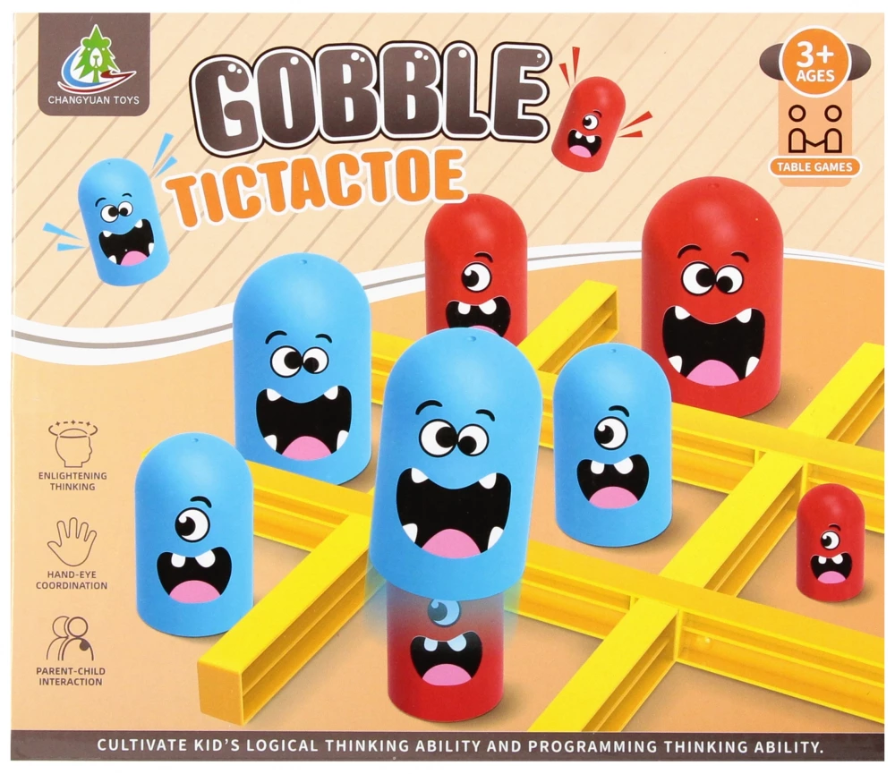 Jeu de morpion double – 23x20x4 cm