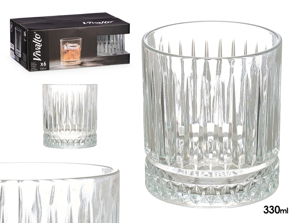 Single whiskey glass – 330 ml
