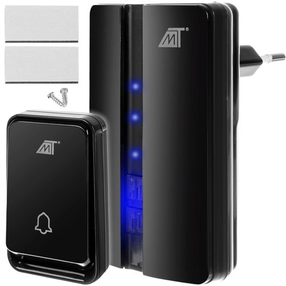 [00023371 ZEN29] Malatec Wireless doorbell black