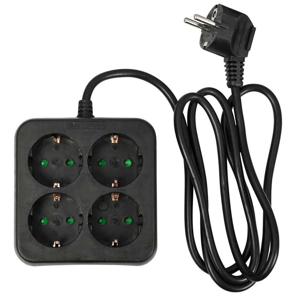 [014466 ZEN29] Rallonge multiprise 4 voies avec terre – câble 1,5 m