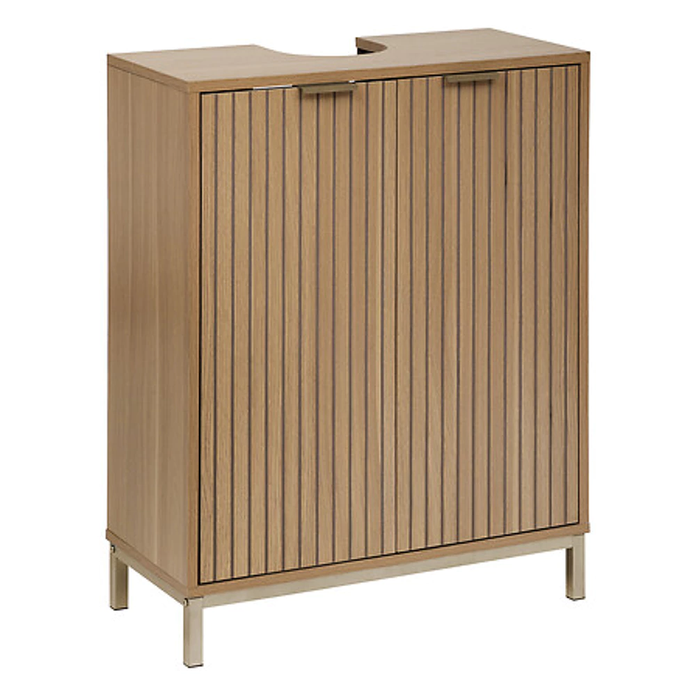 [204914 ZEN29] Meuble lavabo Tasso, beige