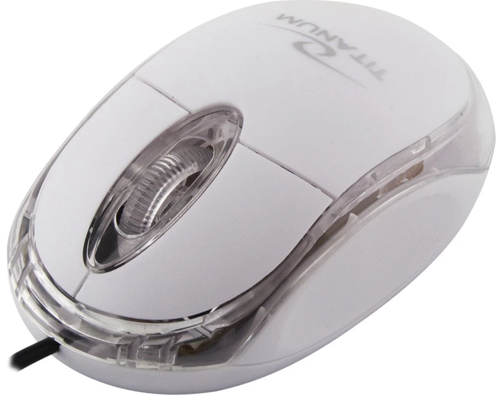 Raptor 3D USB Wired Optical Mouse – White