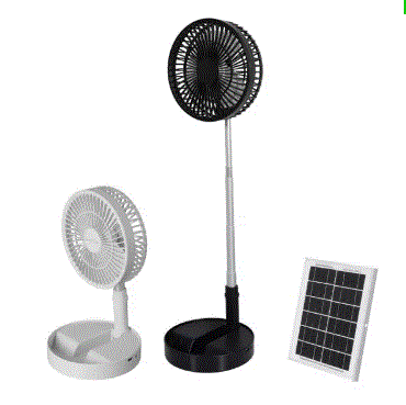 MINI VENTILATEUR SOLAIRE USB RECHARGEABLE