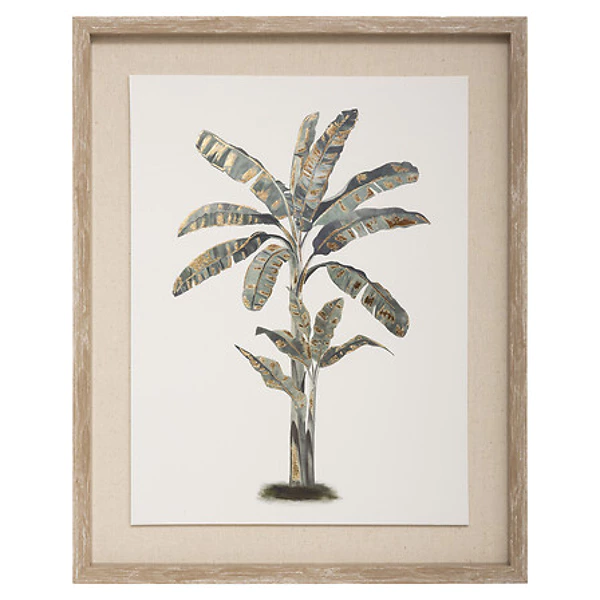 [179508 ZEN29] Printed canvas / frame Tiana 40x50 cm