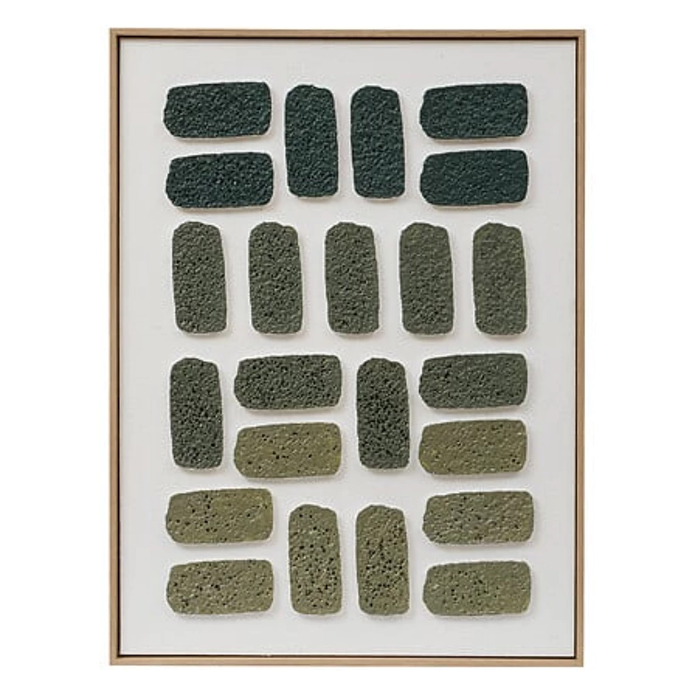 Toile 3D green Aladji 60x80 cm – green