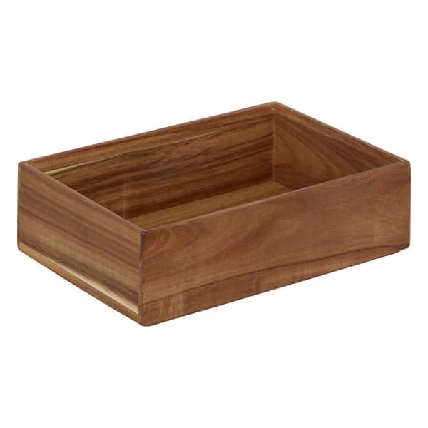 Acacia organizer 15x23 cm – brown