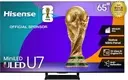 Hisense U7  65" 4k Mini LED 165HZ dolby TV