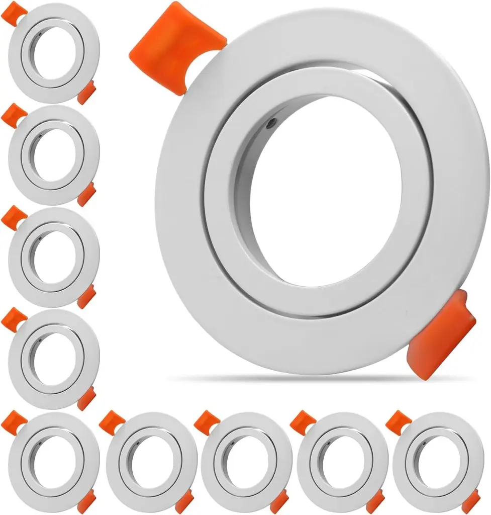 Pack de 10 Fixation led GU10